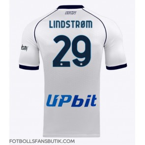 SSC Napoli Jesper Lindstrom #29 Replika Bortatröja 2023-24 Kortärmad